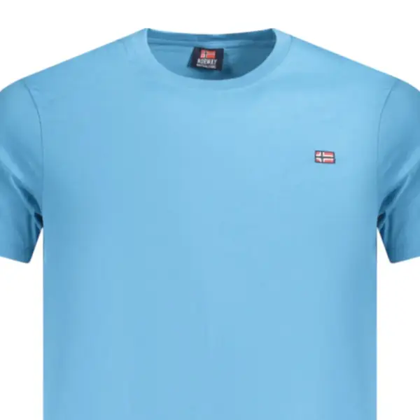Norway Nautical School - Ανδρικό T-shirt Κοντομάνικο Basic 836010-MAUI Γαλάζιο 836010-MAUI