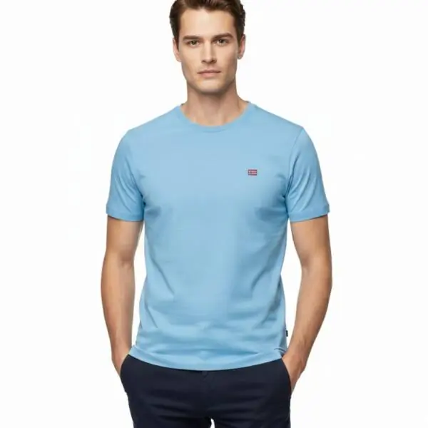 Norway Nautical School - Ανδρικό T-shirt Κοντομάνικο Basic 836010-MAUI Γαλάζιο 836010-MAUI