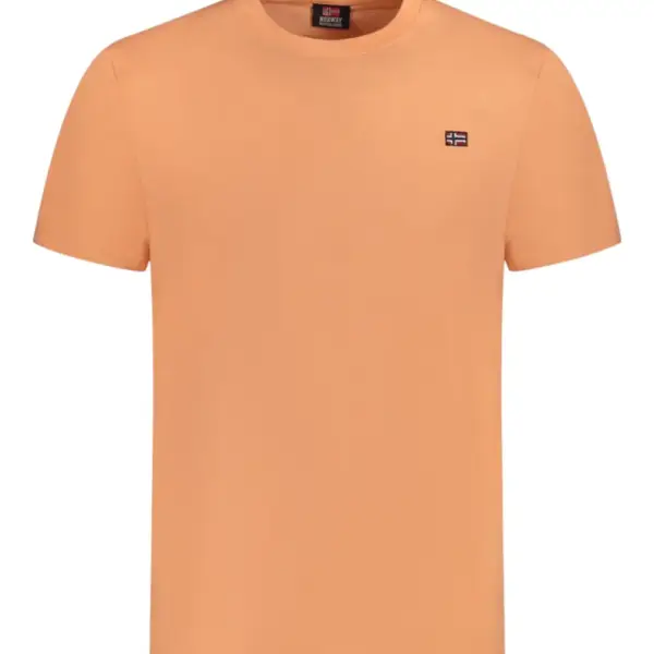 Norway Nautical School - Ανδρικό T-shirt Κοντομάνικο Basic 836010-PEACH Πορτοκαλί