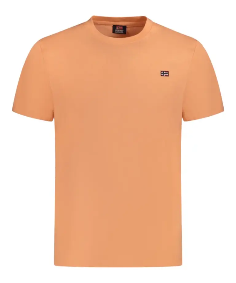Norway Nautical School - Ανδρικό T-shirt Κοντομάνικο Basic 836010-PEACH Πορτοκαλί