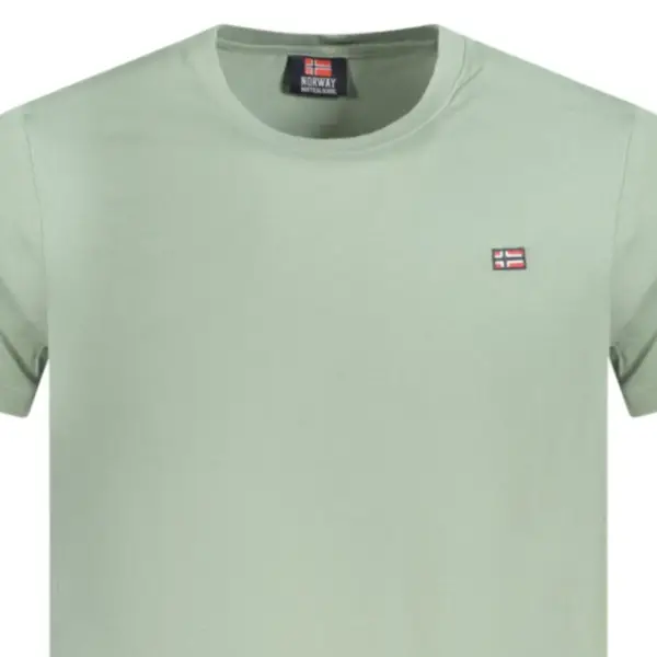 Norway Nautical School - Ανδρικό T-shirt Κοντομάνικο Basic 836010-SAILOR Πράσινο 836010-SAILOR