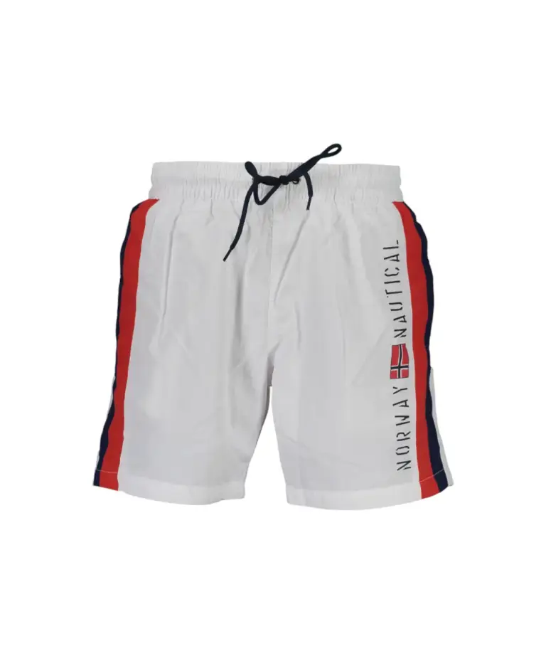 Norway Nautical School - Ανδρικό Μαγιό Σόρτς 838302-ANCOWHIT Λευκό