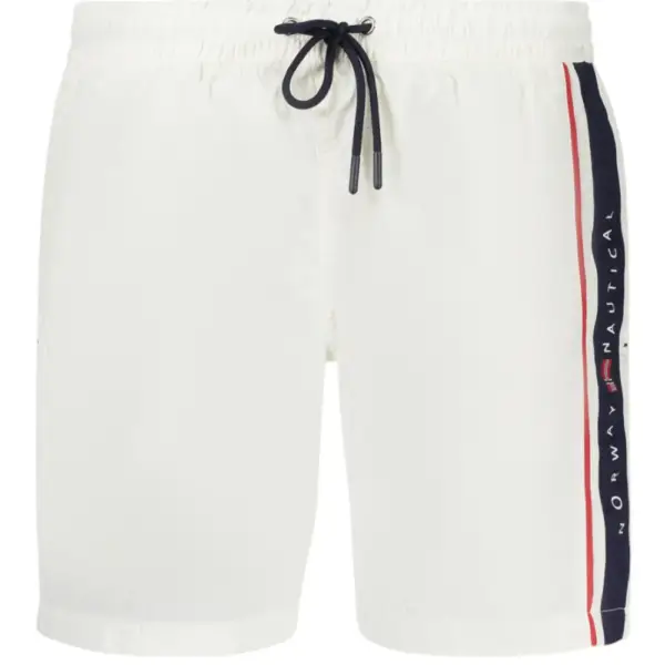 Norway Nautical School - Ανδρικό Μαγιό Σόρτς 858312-WHITE Λευκό 858312-WHITE