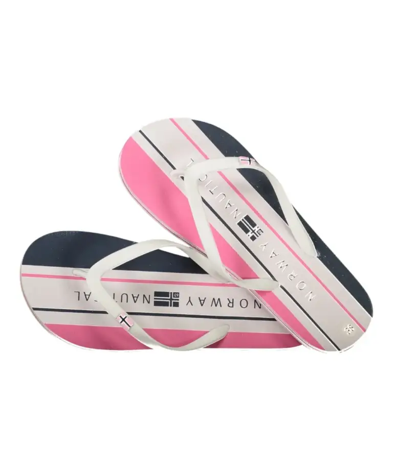 Norway Nautical School – Γυναικείες Παντόφλες Slipper 841007-WHITE Λευκό