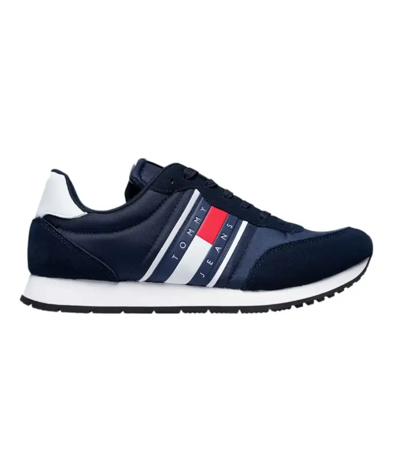 Tommy Hilfiger - Ανδρικά Sneakers Tjm Runner Casual Ess EM0EM01351-C1G Μπλε Σκούρο