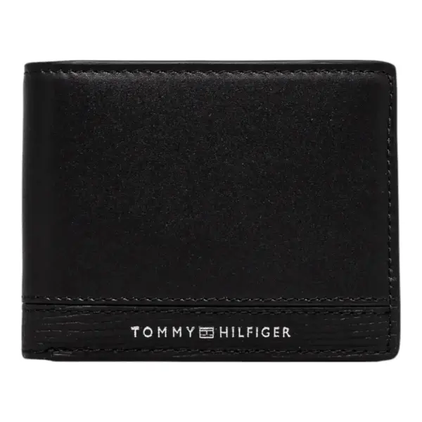 Tommy Hilfiger - Ανδρικό Πορτοφόλι Th Business Mini CC AM0AM13037-BDS Μαύρο