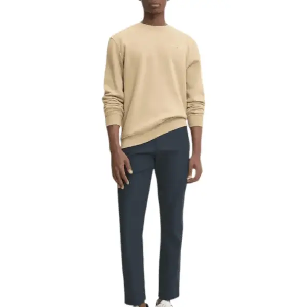 Tommy Hilfiger - Ανδρικό Φούτερ Tjm Linear DM0DM20249-AE3 Μπεζ DM0DM20249-AE3