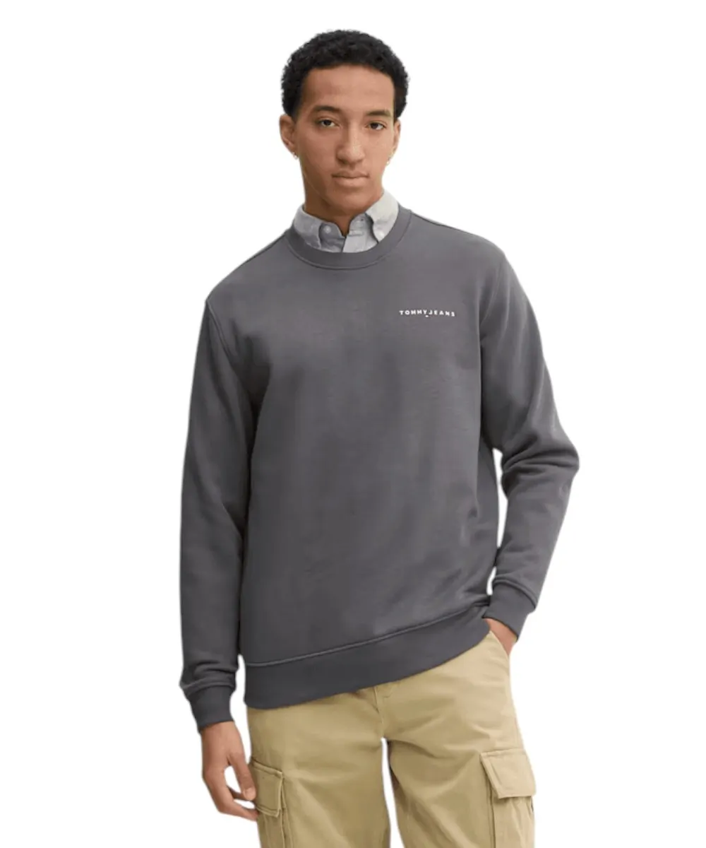 Tommy Hilfiger – Ανδρικό Φούτερ Tjm Linear DM0DM20249-PT2 Γκρι Tommy Hilfiger - Ανδρικό Φούτερ Tjm Linear DM0DM20249-PT2 Γκρι DM0DM20249-PT2