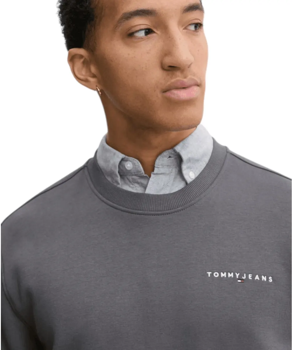 Tommy Hilfiger – Ανδρικό Φούτερ Tjm Linear DM0DM20249-PT2 Γκρι Tommy Hilfiger - Ανδρικό Φούτερ Tjm Linear DM0DM20249-PT2 Γκρι DM0DM20249-PT2