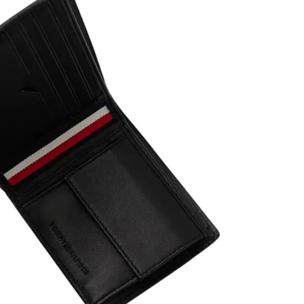 Tommy Hilfiger - Μικρό Ανδρικό Πορτοφόλι Th Business AM0AM13038-BDS Μαύρο AM0AM13038-BDS