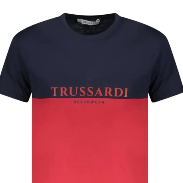 Trussardi Jeans - Ανδρικό T-Shirt TRU25MTS02-12REDN Κόκκινο TRU25MTS02-12REDN