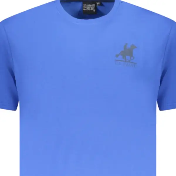 U.S. Grand Polo - Ανδρικό T-shirt AU02647-3AZZUR Μπλε AU02647-3AZZUR