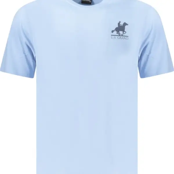 U.S. Grand Polo - Ανδρικό T-shirt AU02647-4CIELO Γαλάζιο