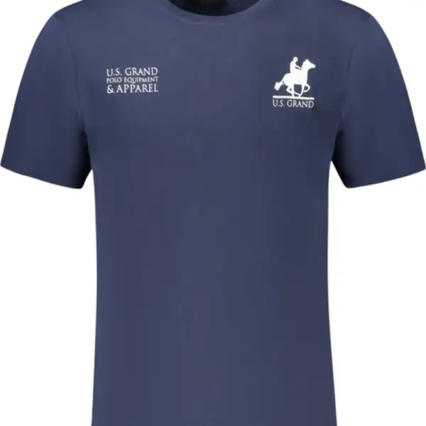 U.S. Grand Polo - Ανδρικό T-shirt AU02651-1NAVY Μπλε Σκούρο