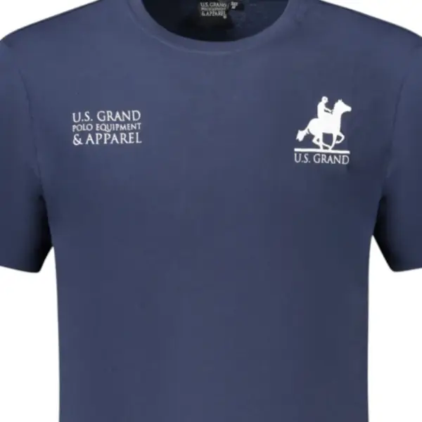 U.S. Grand Polo - Ανδρικό T-shirt AU02651-1NAVY Μπλε Σκούρο AU02651-1NAVY