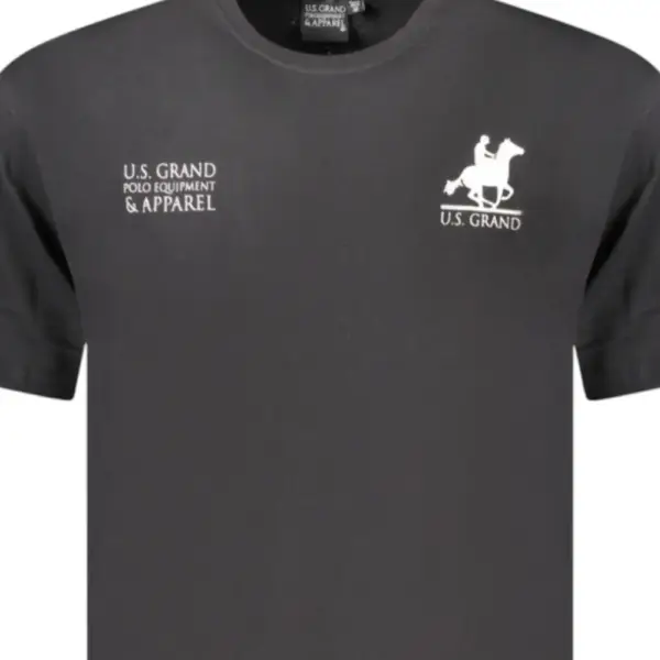 U.S. Grand Polo - Ανδρικό T-shirt AU02651-23NERO Μαύρο AU02651-23NERO
