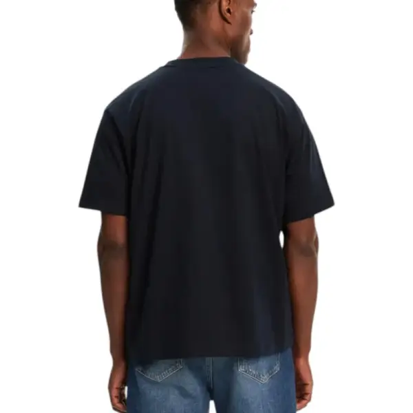 Guess - Ανδρικό T-shirt Loose Fit M4YI46K8FQ4-A71W Μπλε Σκούρο M4YI46K8FQ4-A71W