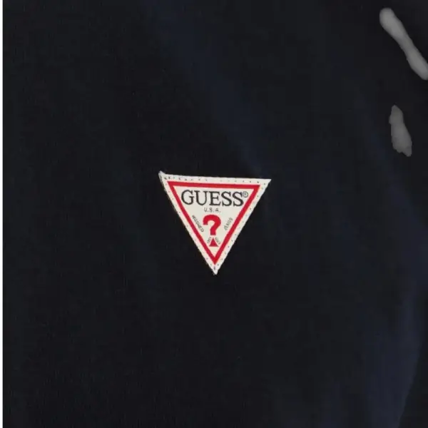 Guess - Ανδρικό T-shirt Loose Fit M4YI46K8FQ4-A71W Μπλε Σκούρο M4YI46K8FQ4-A71W
