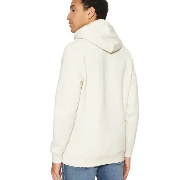 Tommy Hilfiger - Ανδρικό Φούτερ με Κουκούλα και Τσέπες DM0DM20746-AE3 Μπεζ DM0DM20746-AE3