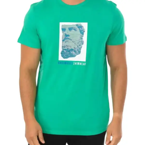 Bikkembergs - Ανδρικό T-shirt Κοντομάνικο BKK1MTS03-GREEN Πράσινο