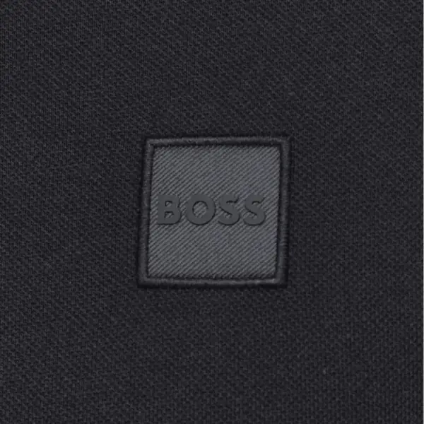 Hugo Boss - Ανδρικό Polo T-shirt Passenger Slim Fit 50507803-001 Μαύρο 50507803-001
