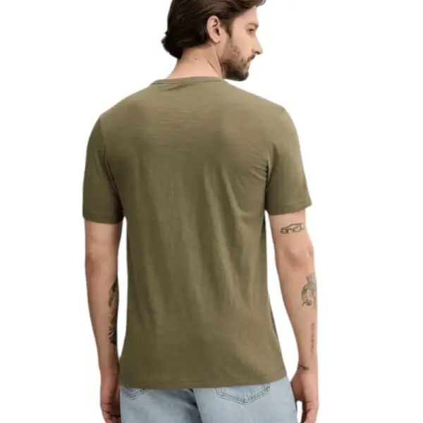 Hugo Boss - Ανδρικό T-shirt Tegood Regular Fit 50508243-342 Πράσινο 50508243-342