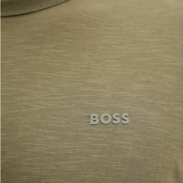 Hugo Boss - Ανδρικό T-shirt Tegood Regular Fit 50508243-342 Πράσινο 50508243-342