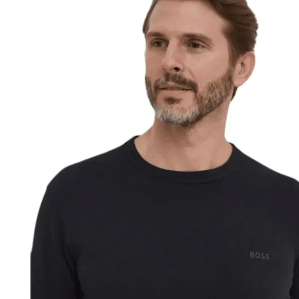 Hugo Boss - Ανδρικό T-shirt Tegood Regular Fit 50508243-001 Μαύρο 50508243-001