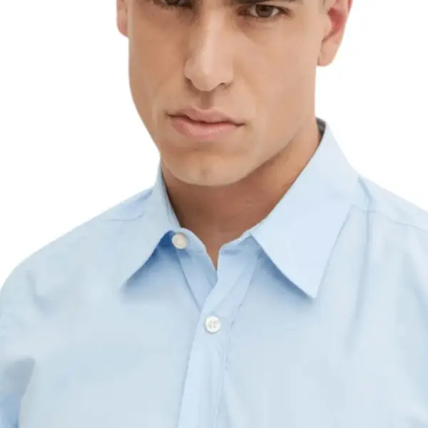 Hugo Boss - Ανδρικό Πουκάμισο Relegant 50518304-460 Γαλάζιο 50518304-460