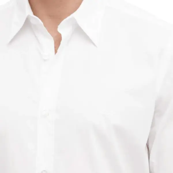 Hugo Boss - Ανδρικό Πουκάμισο Relegant 50518304-100 Λευκό 50518304-100