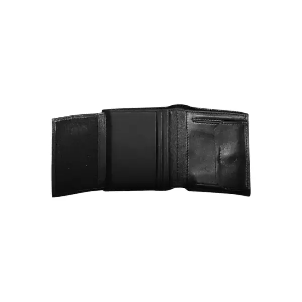 Calvin Klein - Ανδρικό Δερμάτινο Πορτοφόλι Ck Minimalism Trifold K50K509624-BAX Μαύρο K50K509624-BAX