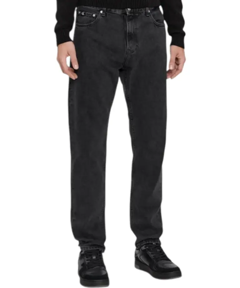 Calvin Klein - Ανδρικό Jean Dad Straight Fit J30J324297-1BY Μαύρο