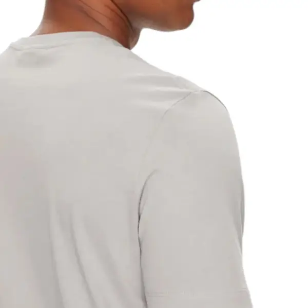 Calvin Klein - Ανδρικό T-shirt Cotton Badge Regular Fit LV04RC272G-RO2 Γκρι LV04RC272G-RO2