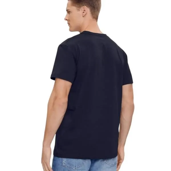 Calvin Klein - Ανδρικό T-shirt Regular Fit Ck Embro Badge Tee J30J325268-CHW Mπλε J30J325268-CHW