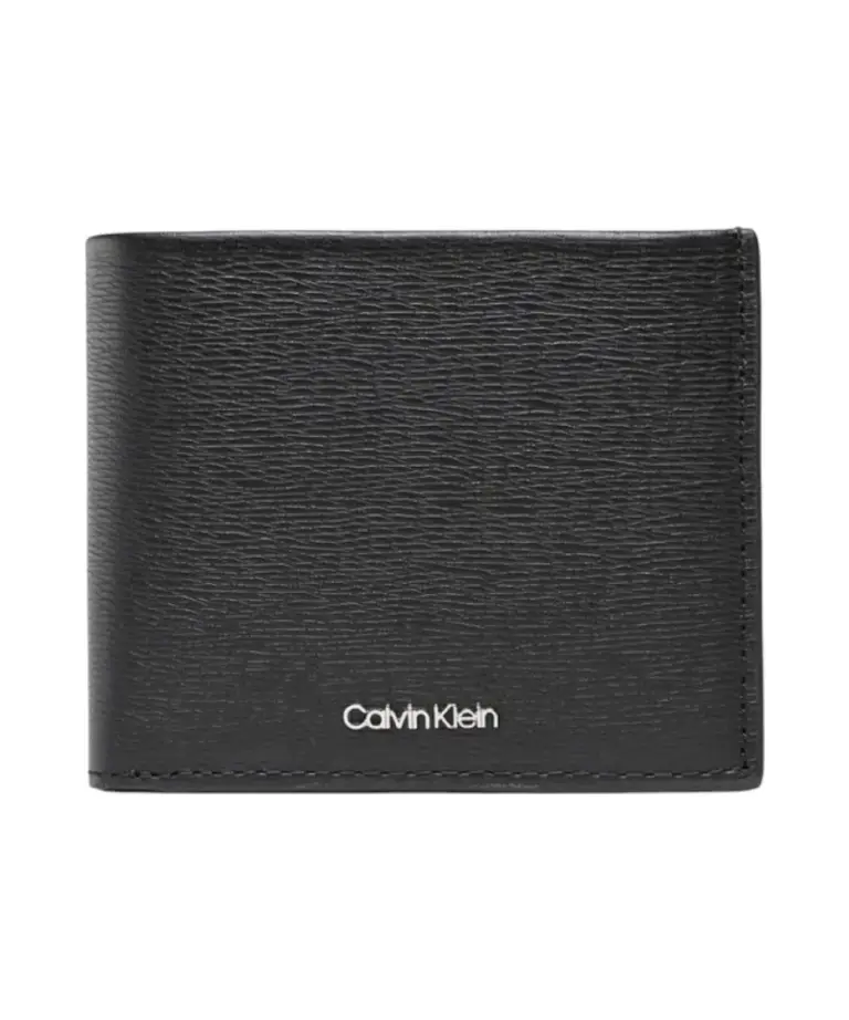 Calvin Klein - Ανδρικό Πορτοφόλι Ck Median Bifold K50K509989-BAX Μαύρο