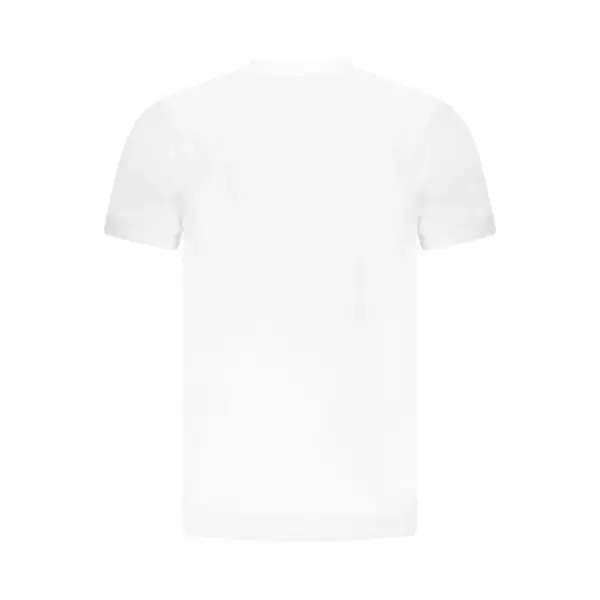 Cavalli Class - Ανδρική Μπλούζα T-Shirt Κοντομάνικη Regular Fit TXT60MJD060-00533 Λευκό TXT60MJD060-00533