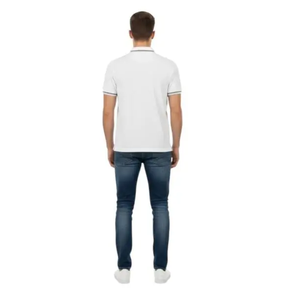 Cavalli Class - Ανδρικό Polo T-shirt QXT64TKB002-00053 Λευκό QXT64TKB002-00053