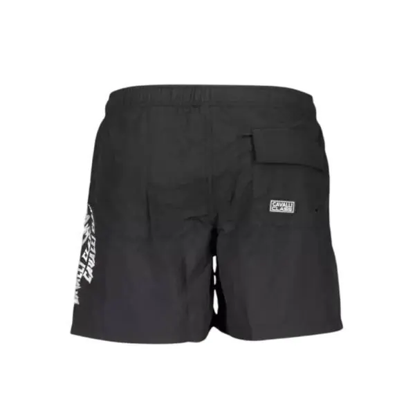 Cavalli Class - Ανδρικό Μαγιό Σορτς QXH01QSB053-05051 Μαύρο QXH01QSB053-05051