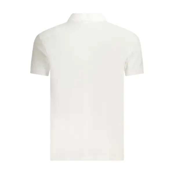 Fila - Ανδρικό Polo T-shirt Slim Fit FAM0717-10001 Λευκό FAM0717-10001