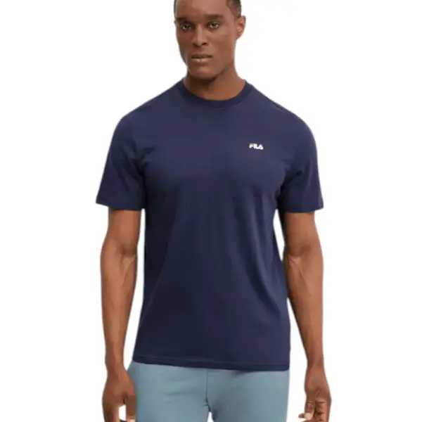 Fila - Ανδρικό T-shirt Laas FAM0874-50004 Μπλε Σκούρο