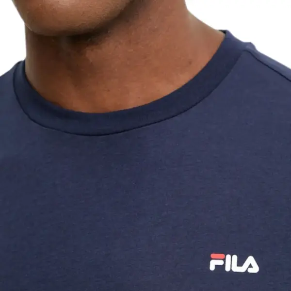 Fila - Ανδρικό T-shirt Laas FAM0874-50004 Μπλε Σκούρο FAM0874-50004