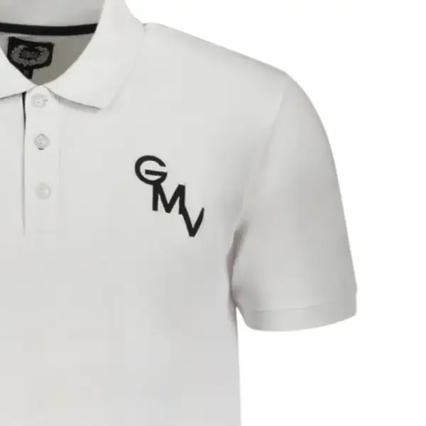 Gian Marco Venturi - Polo Short Sleeve AU01405BIENO-WHITE Λευκό AU01405BIENO-WHITE