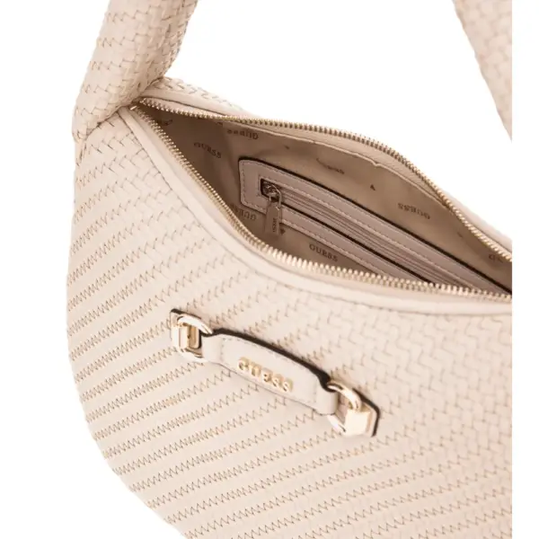 Guess - Γυναικεία Τσάντα Ώμου Francy Hobo HWWG9530020-SHELL Ροζ HWWG9530020-SHELL