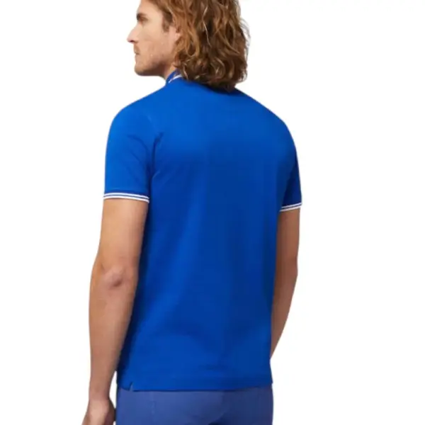 Harmont & Blaine - Ανδρική Μπλούζα Κοντομάνικη Polo LNL010021148-854 Μπλε LNL010021148-854