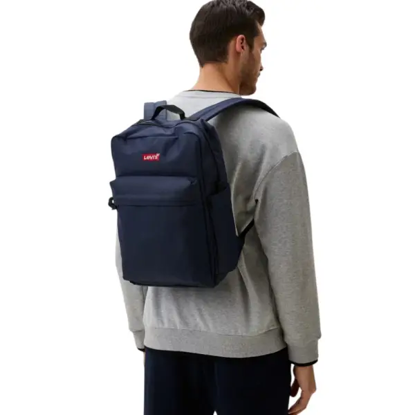 Levi's - Ανδρικό Σακίδιο L-Pack Standard Issue Backpack 232501-0208-0017 Μπλε Σκούρο 232501-0208-0017
