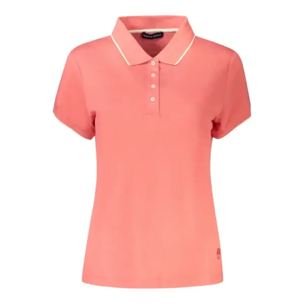 North Sails - Polo T-Shirt Slim Fit 092344-000-0160 Ροζ