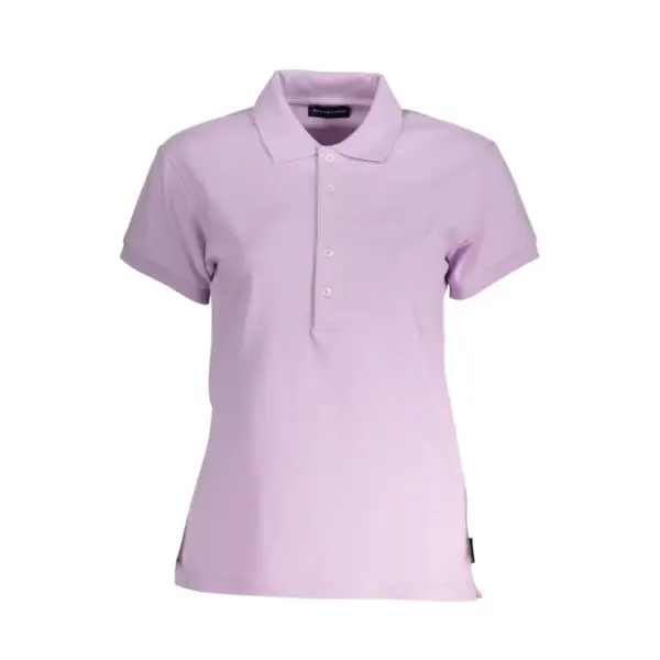 North Sails - Polo T-Shirt Slim Fit 904164-000-0580 Μωβ