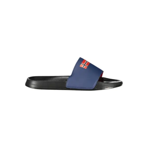 Norway Nautical School - Ανδρικές Παντόφλες Slipper 831001-BLACK Μαύρο