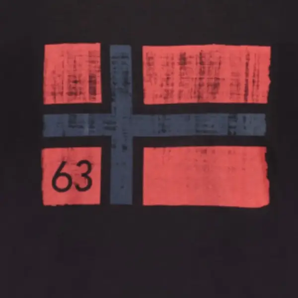 Norway Nautical School - Ανδρικό T-shirt Κοντομάνικο 846019-BLACK Μαύρο 846019-BLACK
