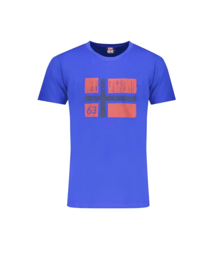 Norway Nautical School - Ανδρικό T-shirt Κοντομάνικο 846019-BLUETT Μπλε
